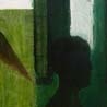 Montage, 2008, oil on board, 72x32cm